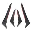 1 P  Front Bumper Side Spoiler Aerodynamic Left Right Front Bumper Side   Vent Trim Fin Decor Replacement For FY   2021-2024