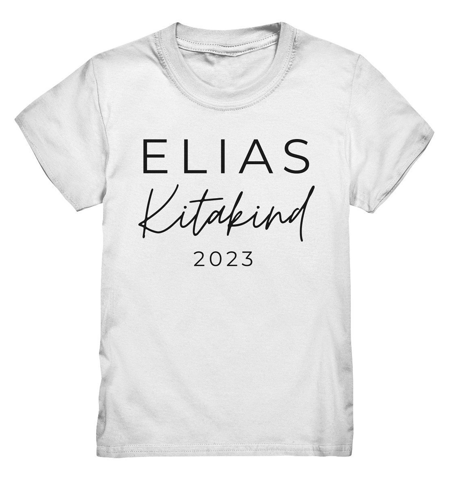 Kitakind T-Shirt Kindergarten Child Personalized Kindergarten 2023 Name Personalized Gift - Kids Premium Shirt S