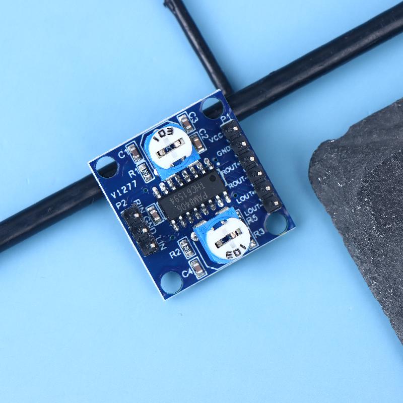 1/3 Stück 5W x 2 Pam8406 Digitaler Verstärkermodul-Board D-Verstärkerplatine Stereo-Audio-Modul mit Lautstärkepotentiometer