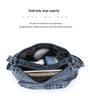 Women's Versatile Crossbody Bag: Multi-pocket Casual Denim for Commuting