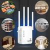 WiFi Signal Amplifier Repeater LAN RJ-45 1200Mbps Router AP 4 Antennas 5GHz