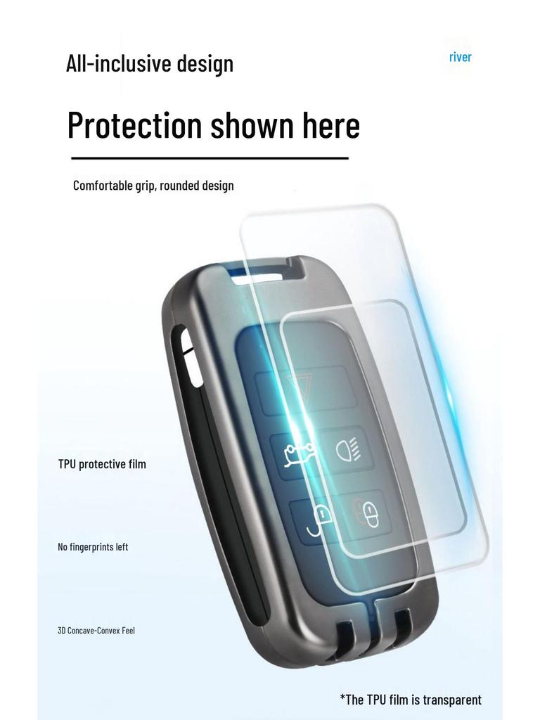 Jaguar Key Case for XEL/XFL/FPace/E-Pace/XE/XJ/FTYPE Models