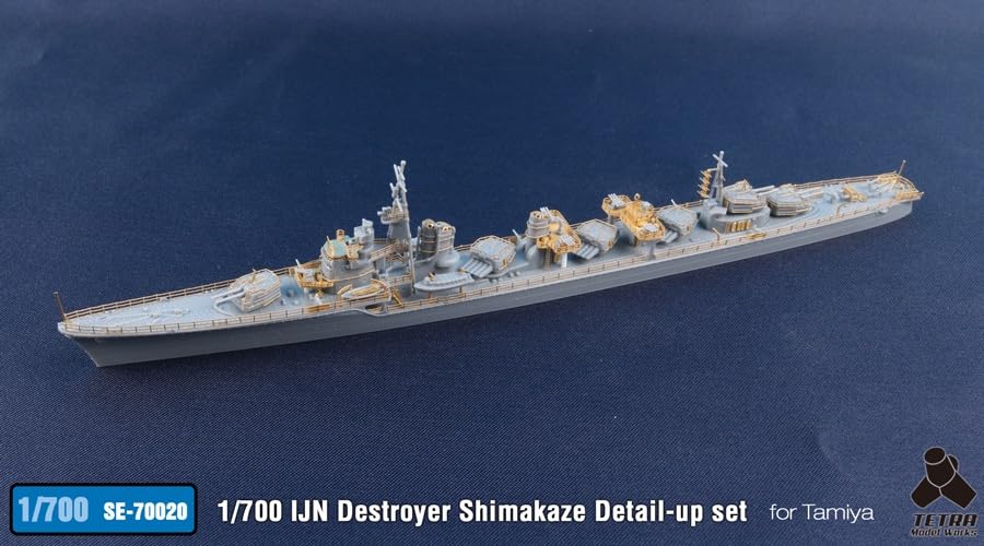 Tetra Model SE Series Japanese Destroyer Shimakaze T Plastic Model Parts SE7020 1/700 (for Company)