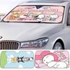 Cartoon S-Sanrio Kawaii Car Sunshade Curtains  Windscreen Cover Shade UV Rays Sun Visor Protector