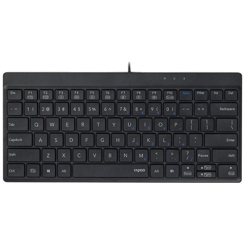 

Rapoo NK8000 Wired Compact Office Keyboard