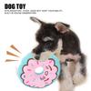 Dog Squeaky Toy Stuffed Bite Resistant Donuts Pet Toy Soft Plush Toy for Dogs Pets
