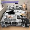 Scarface Collage Bedding 3 Piece Set Hd Print Duvet Cover Pillowcases For Teens Adult Bedroom Decoration Christmas Gift C9211132