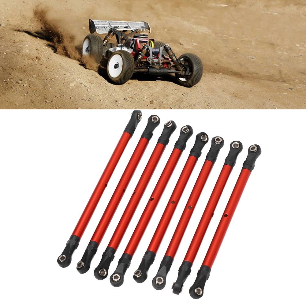 8Pcs 1/10 Scale RC Linkage Rods RC Upgrade Parts Kit for Axial SCX10 1/10 RC Crawler For RC Car