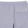Polo Ralph Lauren SS24 Logo Embroidered Striped Elastic Waist Beach Shorts Men Shorts Blue 710905990-001