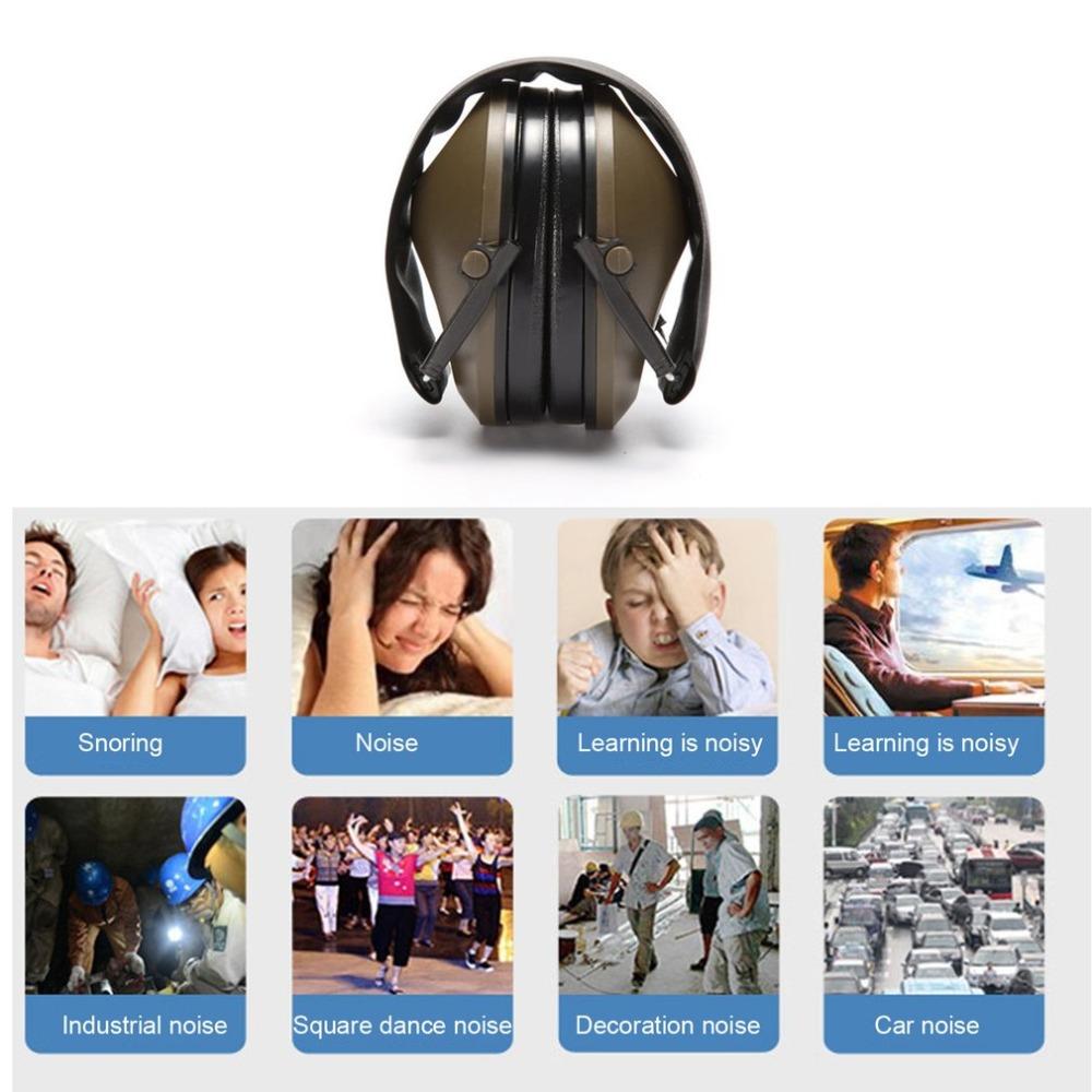 New TAC 6S Anti-Noise Audio Tactical Shooting Headphone Soft Padded Electronic Earmuff for Sport Hunting Outdoor Sports