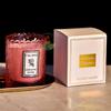 Handmade Embossed Glass Cup Scented Candle Creative Home Scented Candle Souvenir Candle