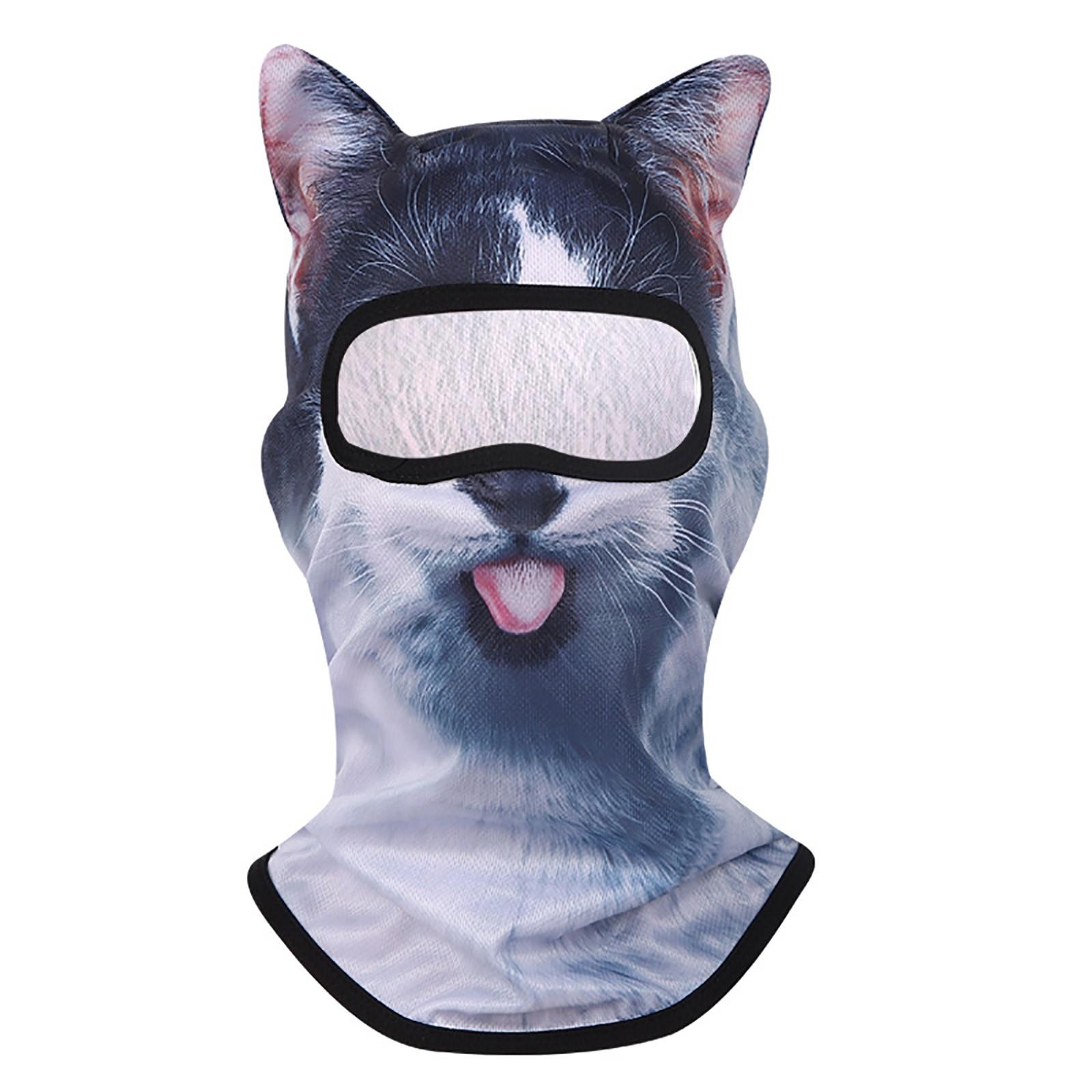 

Спорт на открытом воздухе Мужская Женская Тюрбан 3D Животные Велосипедная Труба Бандана Маска для Лица One Size