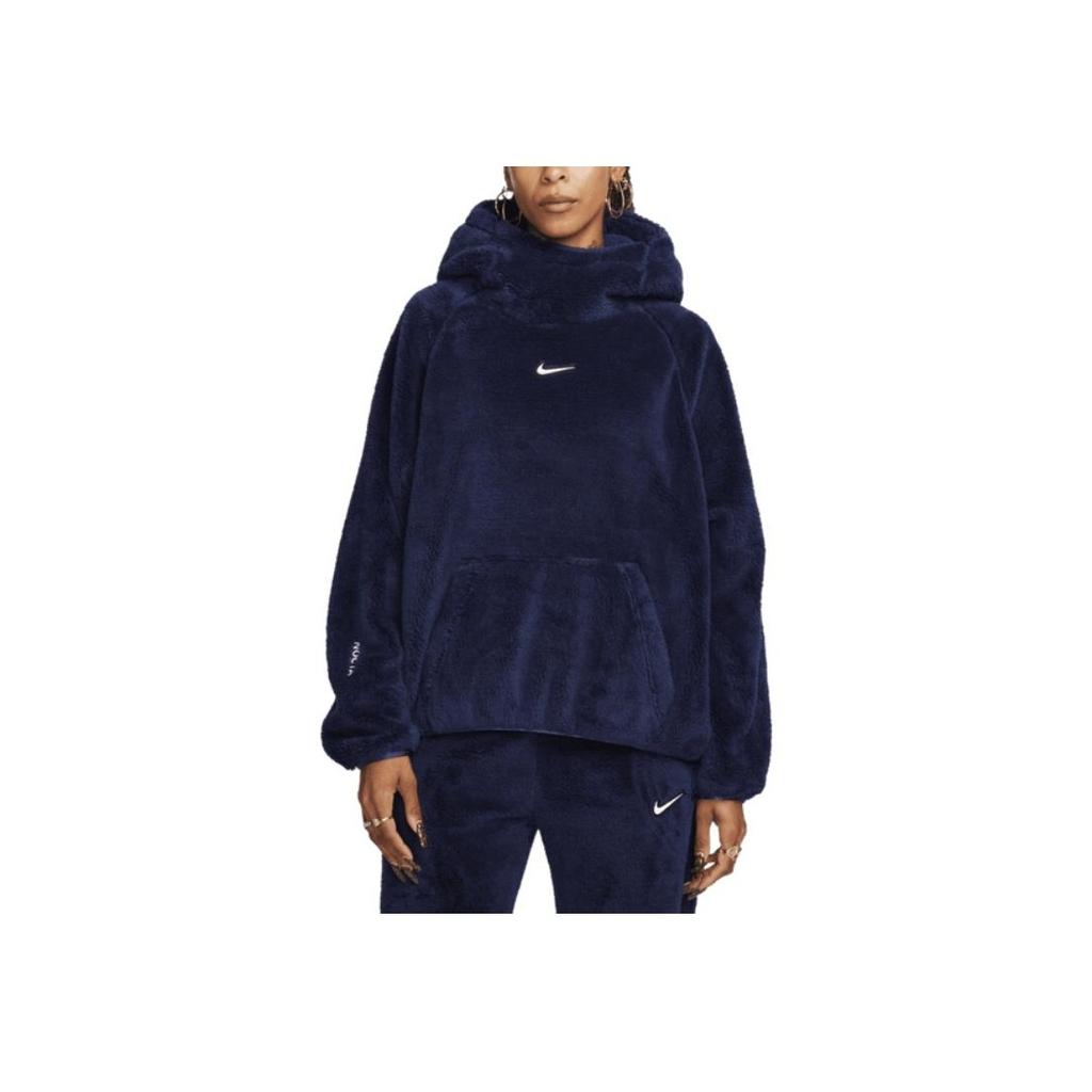 Nike X NOCTA Womens Chalet Polar Top Dark Blue Women Streetwear DV3645-410