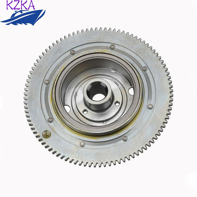 6K5-85550-A0 Flywheel Rotor Assy for Yamaha 2 Stroke 50HP 60HP 70HP Boat Motor 6K5-85550-A0-00 Engine Replaces Parts