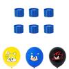 Sonic Birthday Party Decorations Set With Vibrant Banners Cake Toppers And Balloons