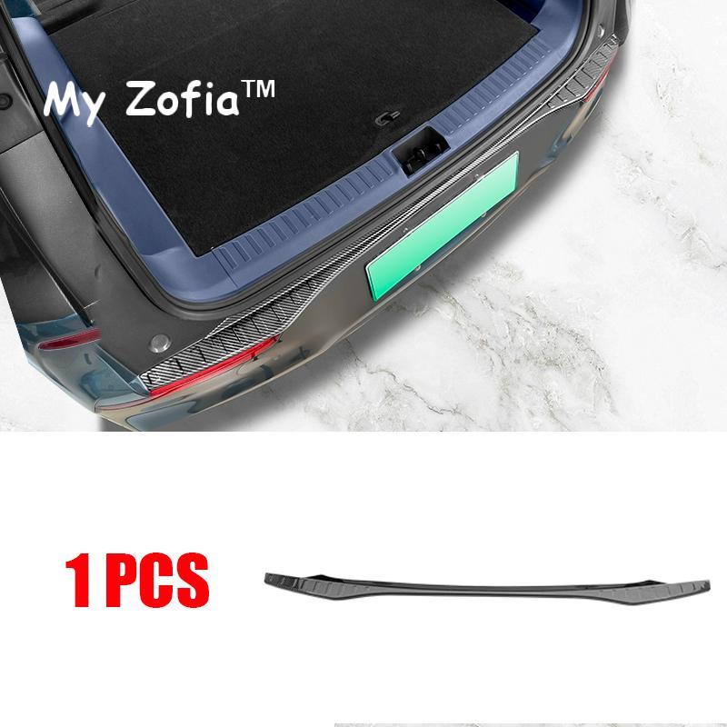 Rear Trunk Bumper Guard Cover Sticker Boot Plate For Geely EX5 Galaxy E5 2024 2025 2026 Car Protector Decoration Accessories