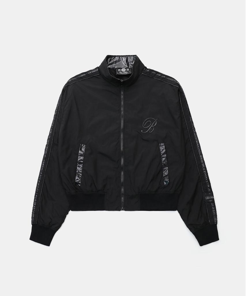 Badblood Dark Billy Nylon Track Jacket - Black