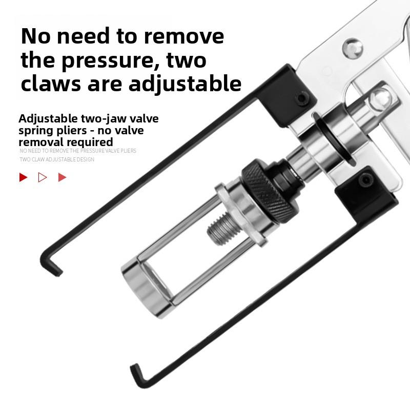 Free Removal and Pressure-free Val Pliers Oil Seal Valve Spring Pulling, Disassembly, Assembly and Replacement Valve Oil Seal Removal Auto Repair Tool