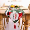 Xmas Tablecloth Festival Rectangular Table Runner Dress Desktop Party Decorations Wedding Party Background New Adornment