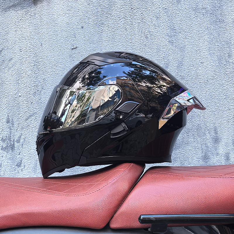 ORZ-169 Motorcycle helmets Double Visors Modular Flip Up helmet DOT approved Full face casque moto racing Motocross helmet DOT
