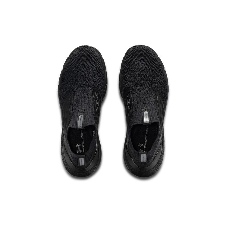 Under Armour HOVR Phantom 2 Slip Comfortable Versatile Low-Top Running Shoes Unisex sneaker Black 3024806-001