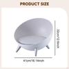 Cat Bed Raised Pet Creative Hemispherical Furniture Comfortable with Sturdy Legs Nordic