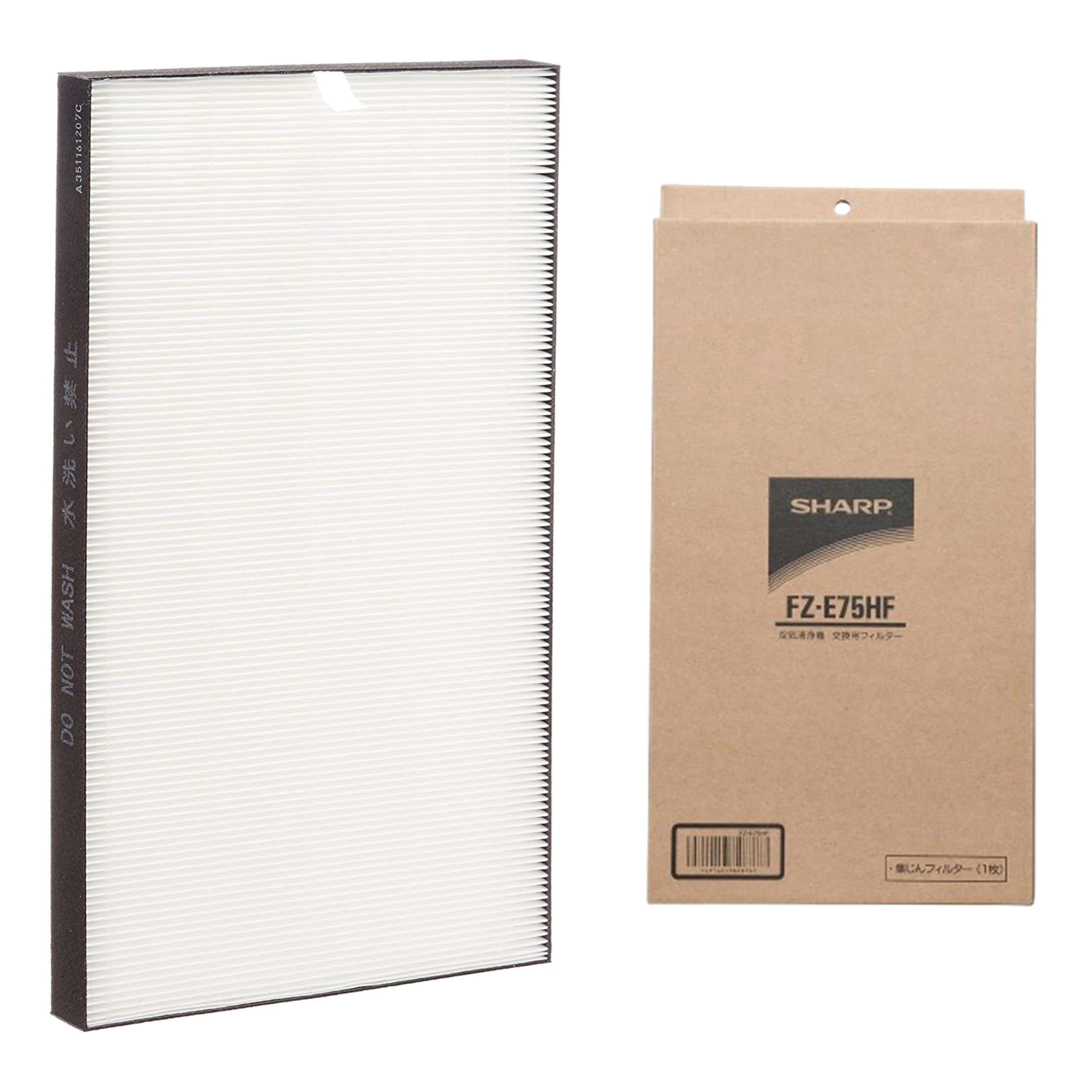 Оригинальный HEPA-фильтр для сбора пыли Sharp для увлажняющего воздухоочистителя FZ-E75HF белый