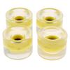 Substituição de Rodas de Longboard PU Rodas Cruiser Iluminadas 70mm Tamanho Grande para Downhill Mountain Riding e Street Sliding
