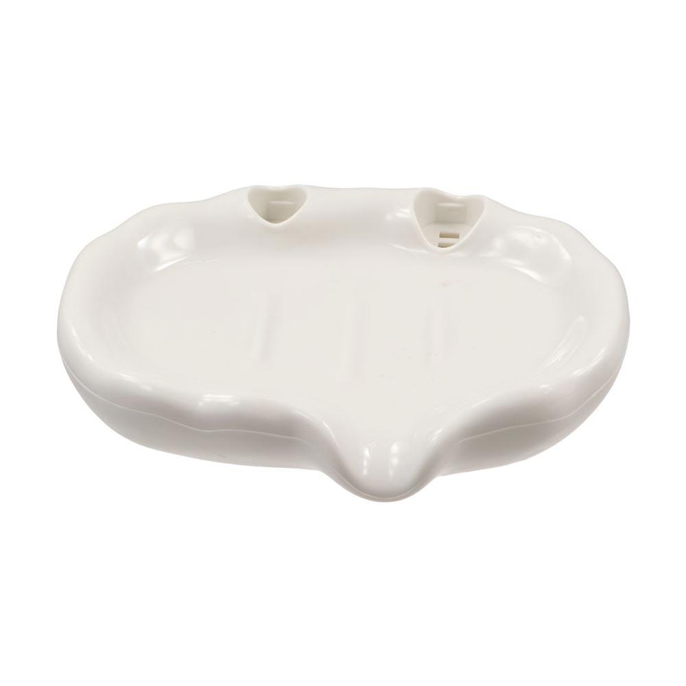 Plastic Flower Decor Soap Dish Cute Soap Box Bathroom Accessories Drain Soap Tray Home