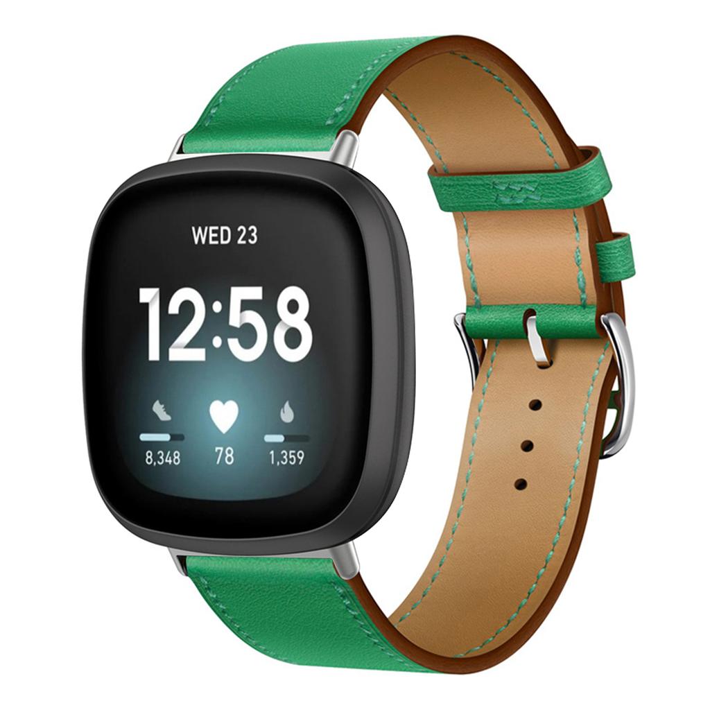 Leather Bracelet Strap For Fitbit Versa 4 3 2 1 Versa Lite Smart Watch Wristband Replacement Strap For Fitbit Sense/sense 2 Watchband