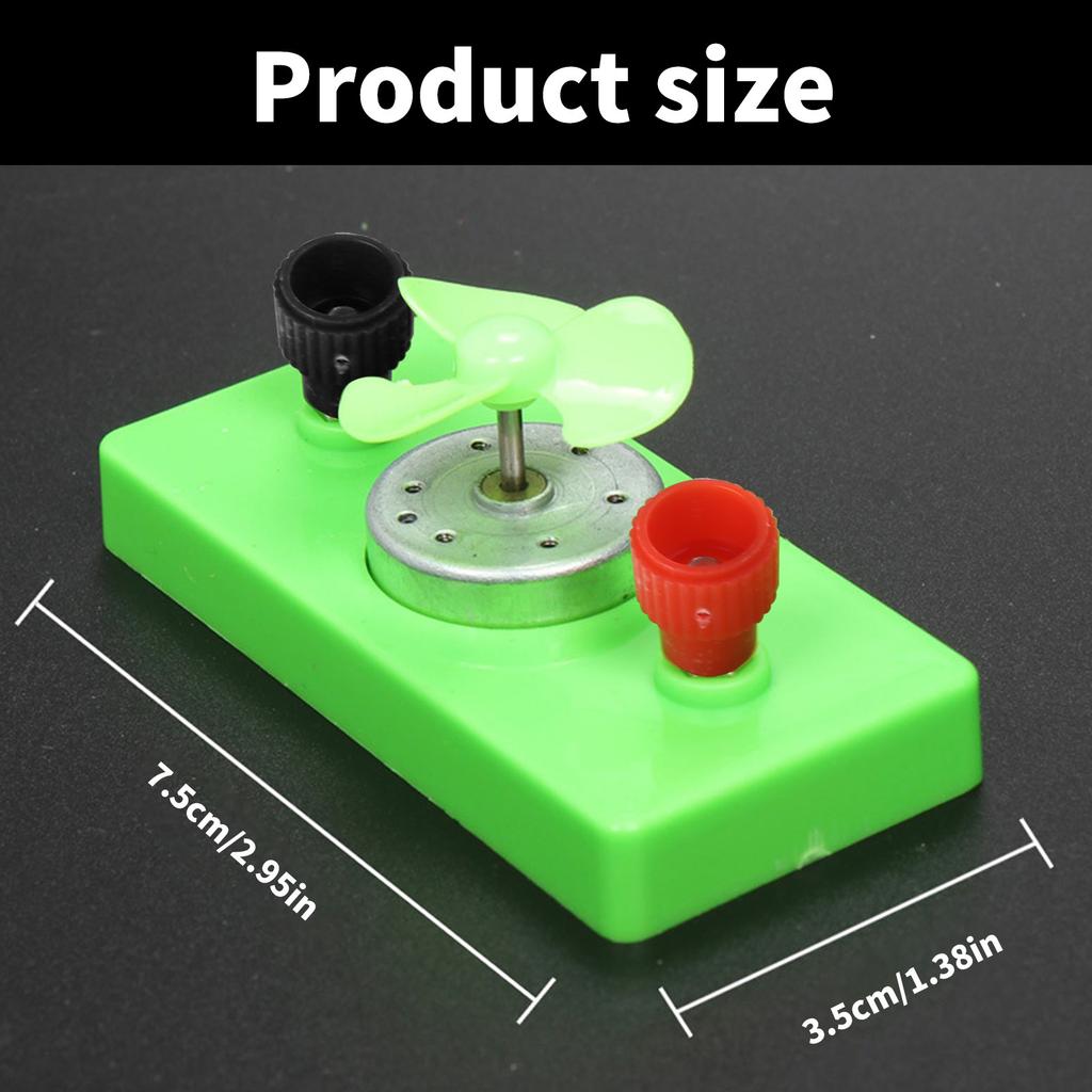 Solar Energy Powered Quiet Motor Electricity Experiment Motor Fan for Science Education and Teaching Demonstration