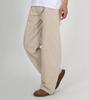Beoteunseoul Side Big Pocket Curved Washed Cotton Pants (Beige)
