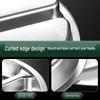Stainless Steel Double-Compartment Buffet Serving Tray