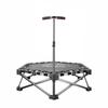 Foldable Fitness Trampoline Quiet Operation Indoor Jumping Bouncer for Home Gym