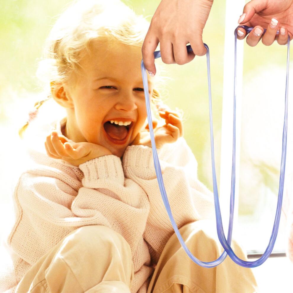 Galaxy Fluffy Slime 3pcs Blue and Purple Scented Stress Relief Toy for Kids and Adults