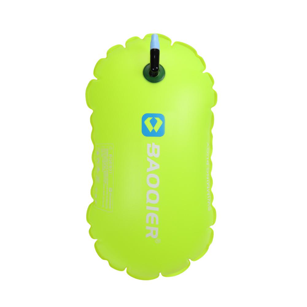 Single-Chamber Lifesaving Swimming Float: Easy-Inflate, Customizable Logo, Ideal for Outdoor Use.