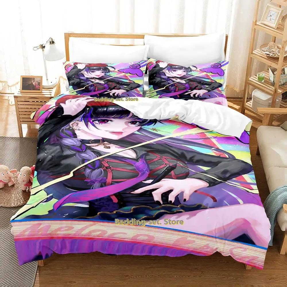 New Meloco Kyoran Bedding Set Single Twin Full Queen King Size Bed Set Adult Kid Bedroom Duvetcover Sets Anime parure de lit Bed Tool