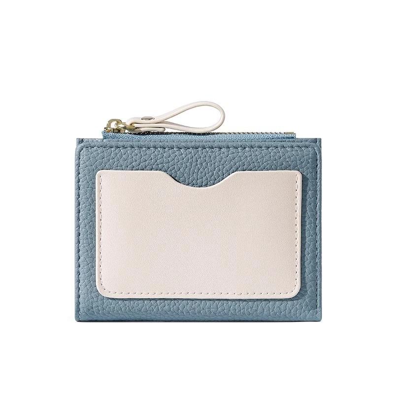 New Simple Women's Wallet, Fashionable Short Zipper Wallet Women's Multi-functional Change Bag