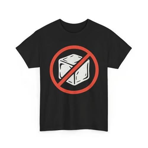 No ICE Protest Symbol Anti Immigration Enforcement, Red T-Shirt S разноцветный