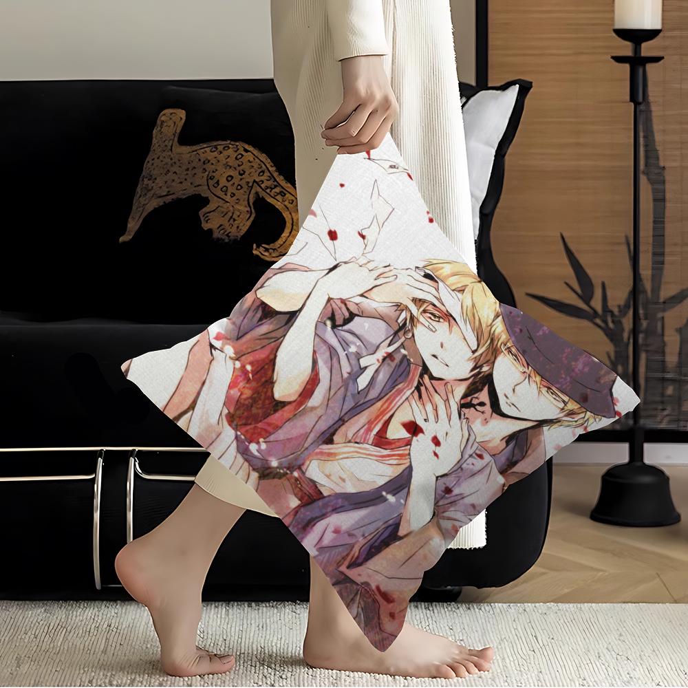 Natsume Yuujinchou Pillow Gifts Home Office Furnishings Bedroom Sofa Car Cushion Cover Case 45x45cm