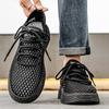 Breathable Sports Running Trend 2026 New Thick Soled Low Top Large Hole Mesh Fashionable Casual Sports Shoes for Men