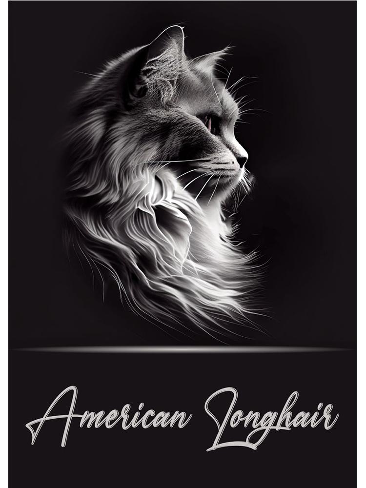 Cats Breeds Balinese Chausie Cheetoh Cat Portrait Poster Canvas Painting Abstract Animal Pet Wall Picture Living Room Home Decor