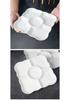 Ceramic Five-Compartment Fruit Platter for Household or Commercial Use
