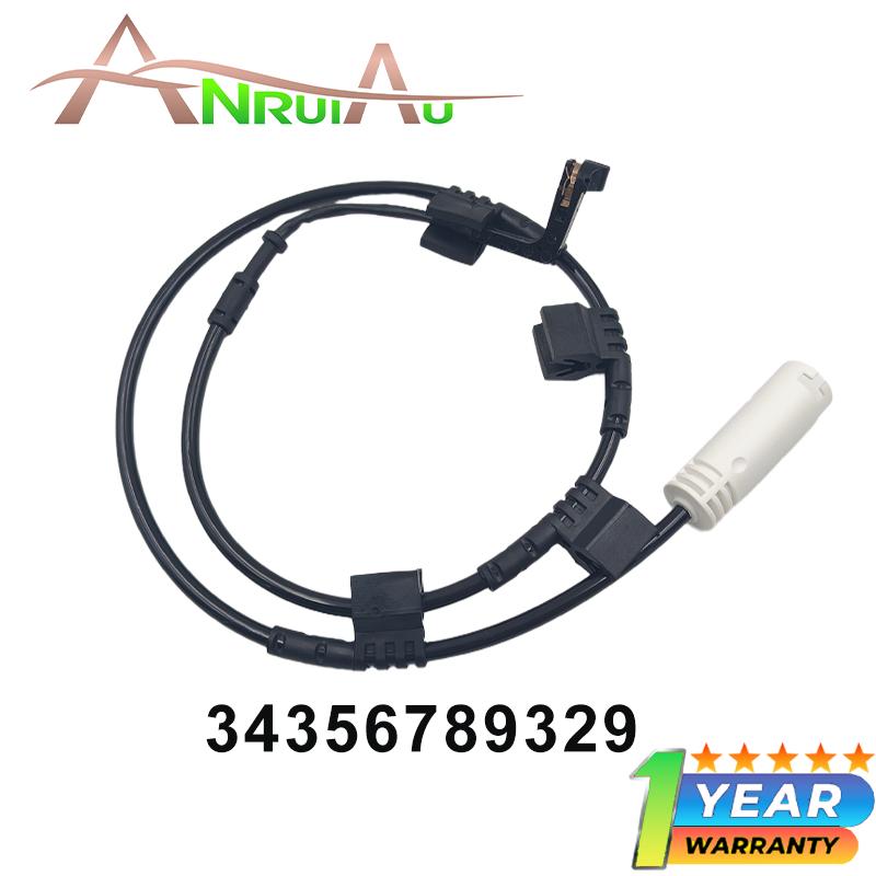 New 2PCS Front 34356789329 & Rear 34356789330 Brake Pad Wear Sensor For Mini Cooper Base Clubman John Cooper Works Pepper Salt