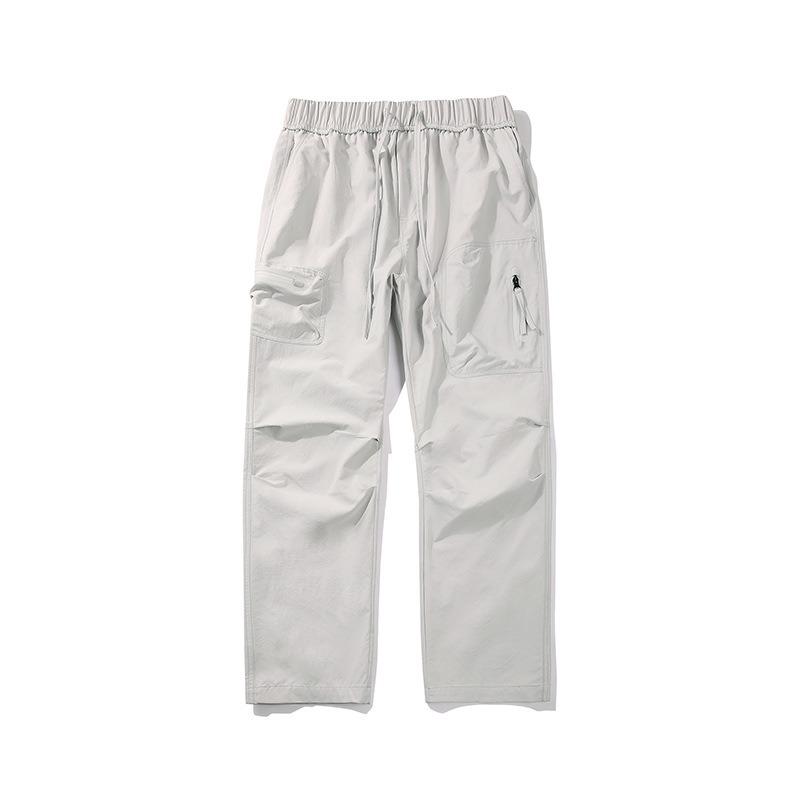 Summer New Overalls Casual Loose Men's Trousers Trendy Brand Men's High-end Pants Men's Wide Legs