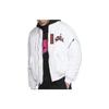 Jordan Wings MA-1 Logo Print Warm Casual Long-Sleeve Baseball Collar Jacket Men Jacket White AV2599-100