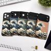 Aesthetic Wave Pattern Phone Case for iPhone 17, 16, 15, 14, 13, 12, 11 Pro/Max/Plus - Impact Resistant and Shockproof