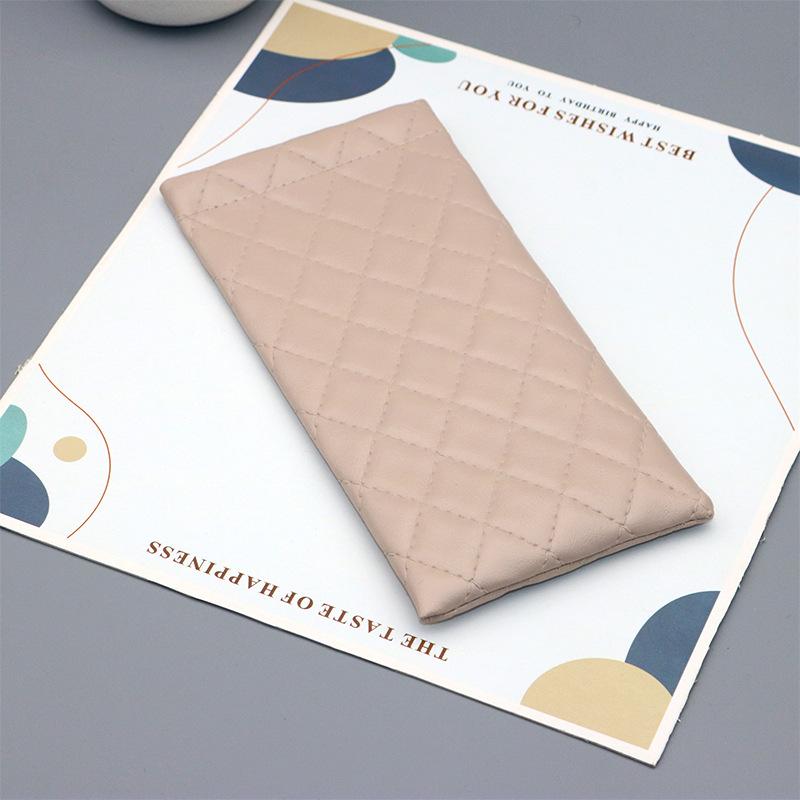 

Unisex Portable Compressed Eyeglasses Case Leather Multi-Function Storage Bag for Glasses Phone, Coins Eye Mask, Makeup Brushes (4 Colors Available) 1PC Camel разноцветный