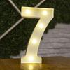Large Led Light Emitting Alphanumeric Love Standing Sign Decoration For Party Themes And Indoor Decor