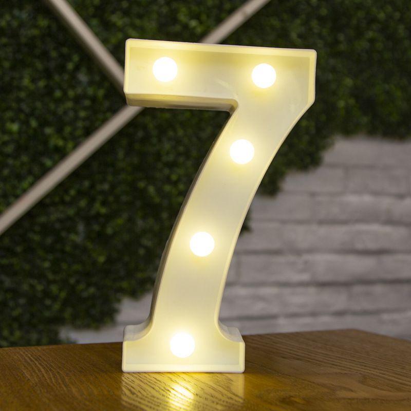 Large Led Light Emitting Alphanumeric Love Standing Sign Decoration For Party Themes And Indoor Decor